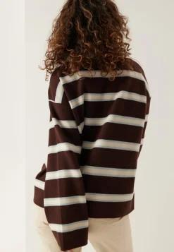 YAS isabell Ls Polo Knit Pullover