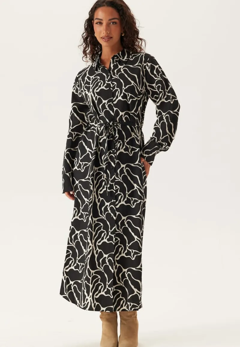 YAS kaya Ls Long Shirt Dress