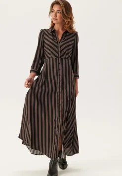 YAS savanna Long Shirt Dress